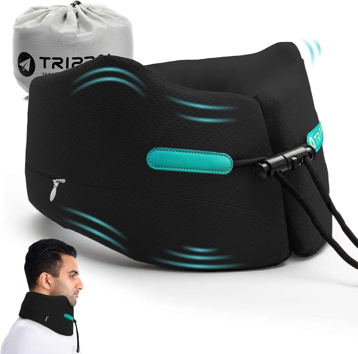 Comfort Cloud™ - Revolutionized Travel Pillow.