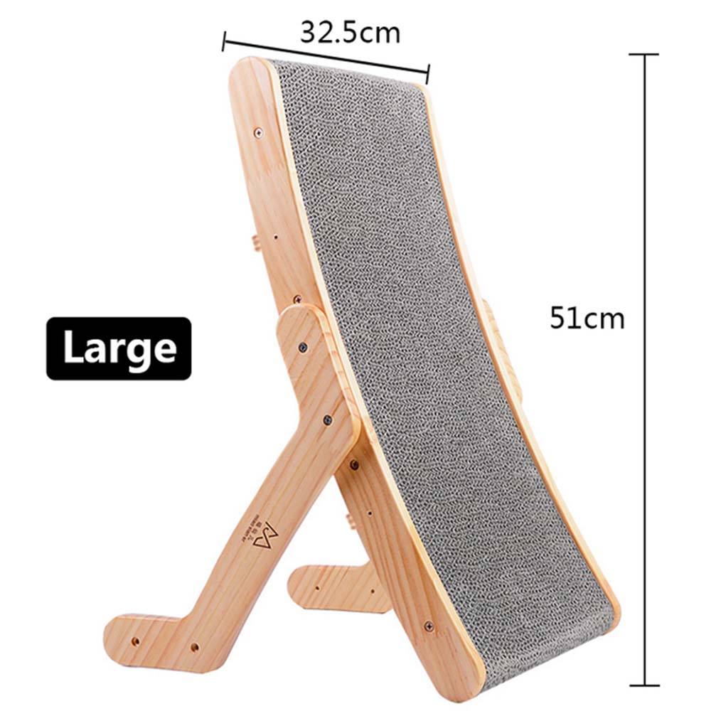 CatScratch™ - Wooden Cat Scratcher Scraper