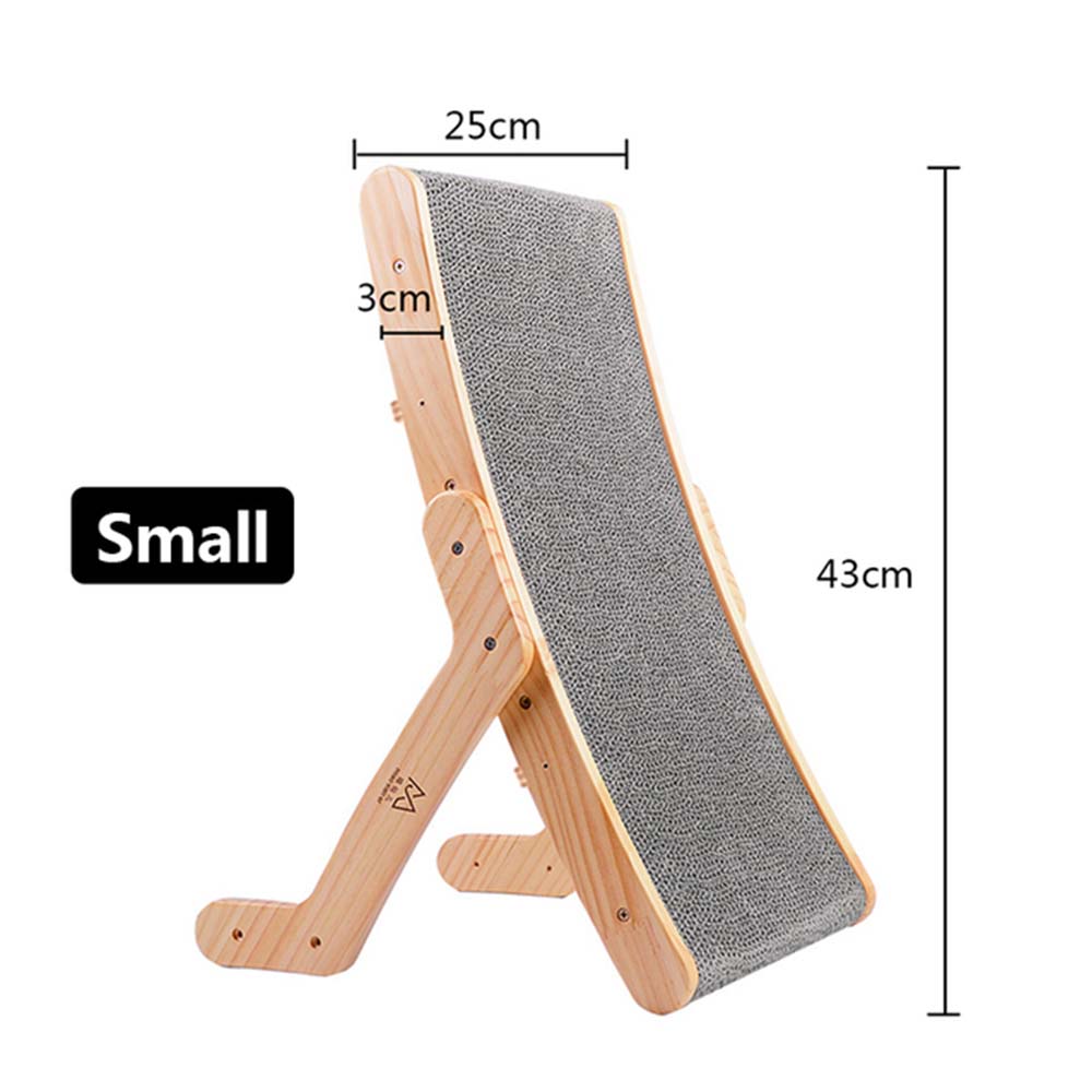CatScratch™ - Wooden Cat Scratcher Scraper