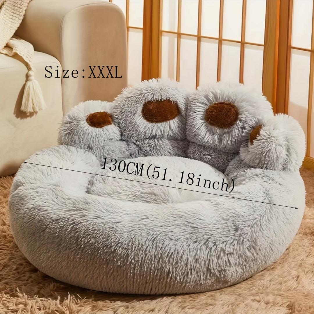Soft Long Plush dog Bed