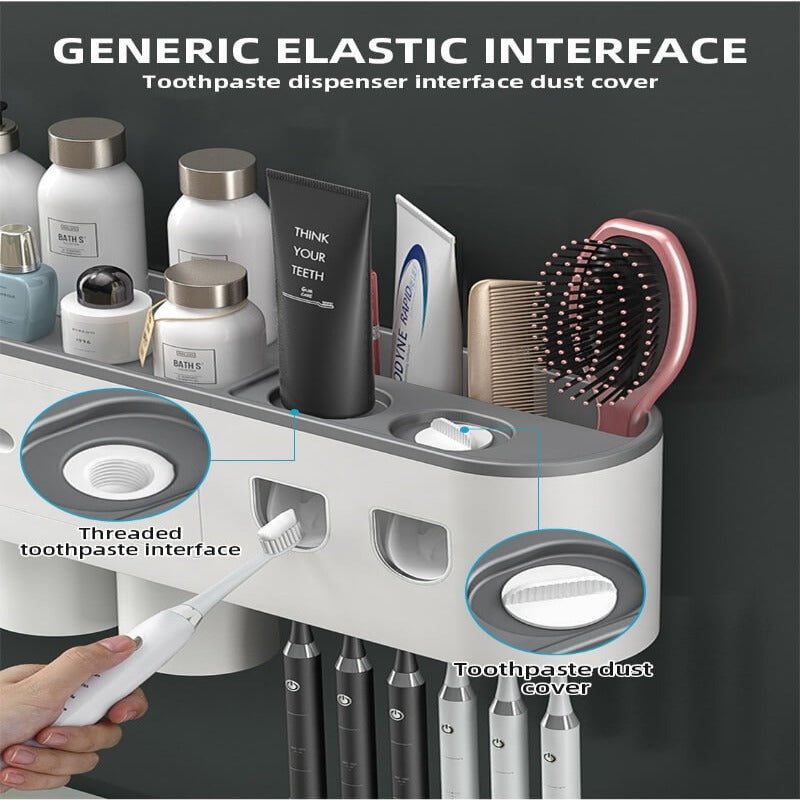 HygiHub™ - Automatic Toothbrush Holder