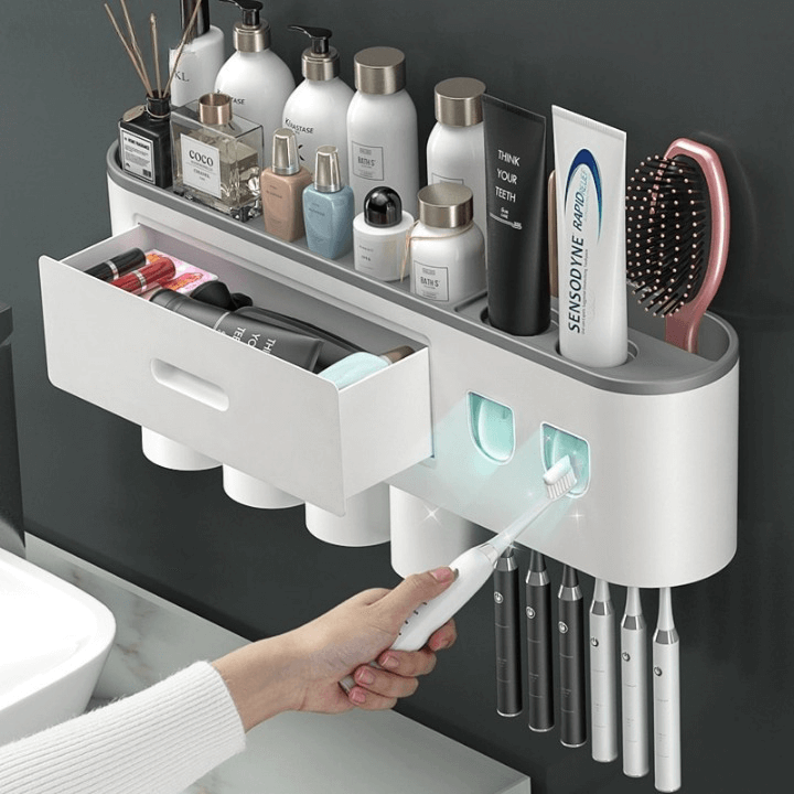 HygiHub™ - Automatic Toothbrush Holder