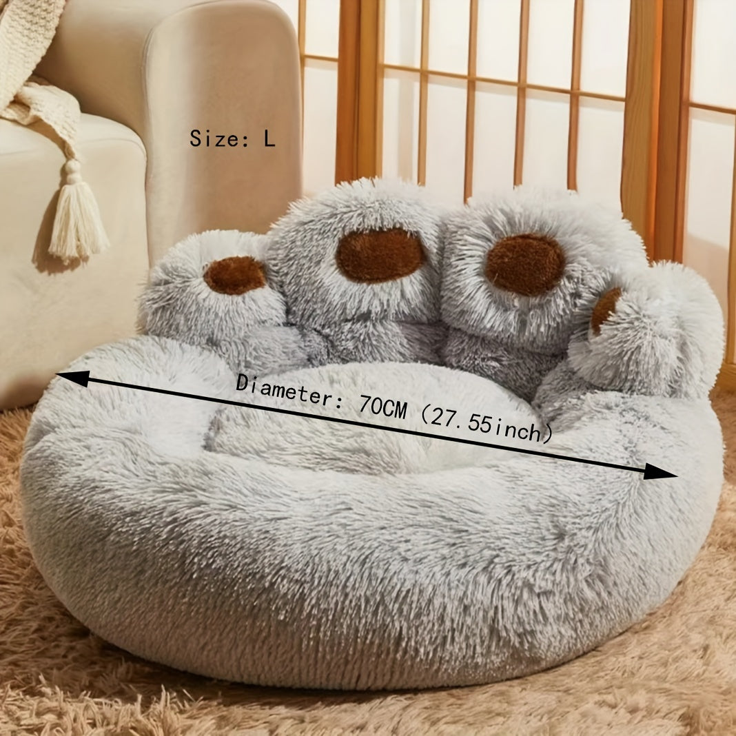 Soft Long Plush dog Bed