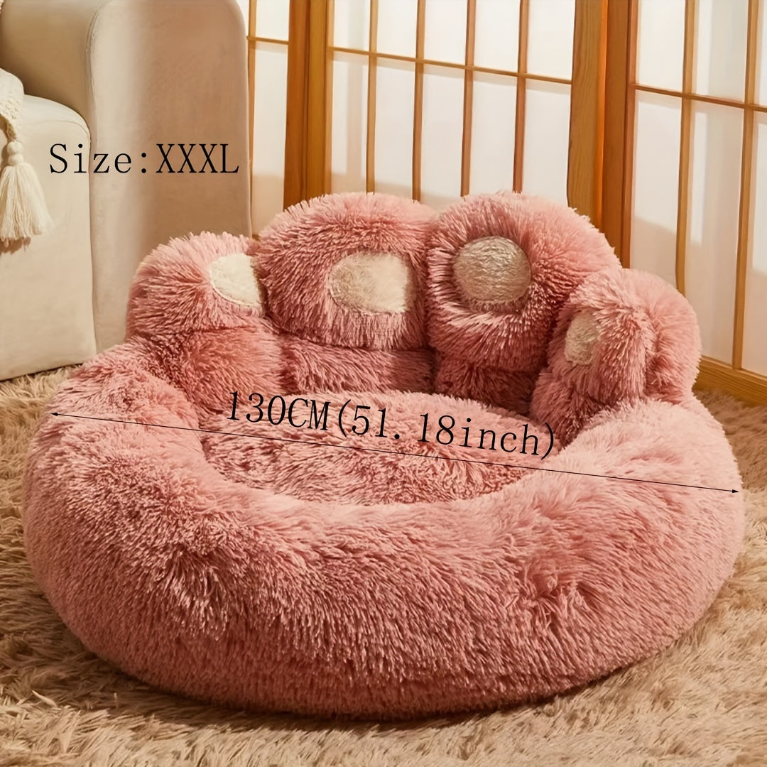 Soft Long Plush dog Bed