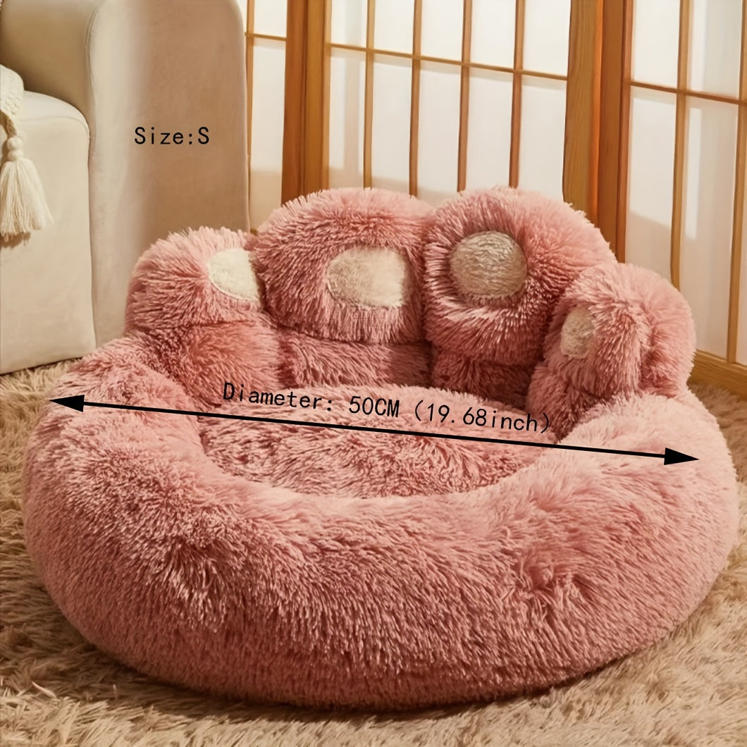 Soft Long Plush dog Bed