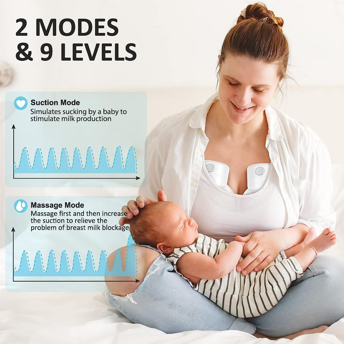 Mom&#39;s Halo™ Breast Pump