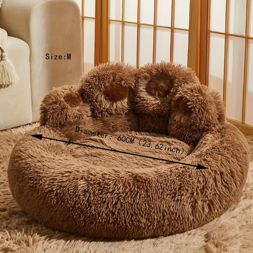Soft Long Plush dog Bed