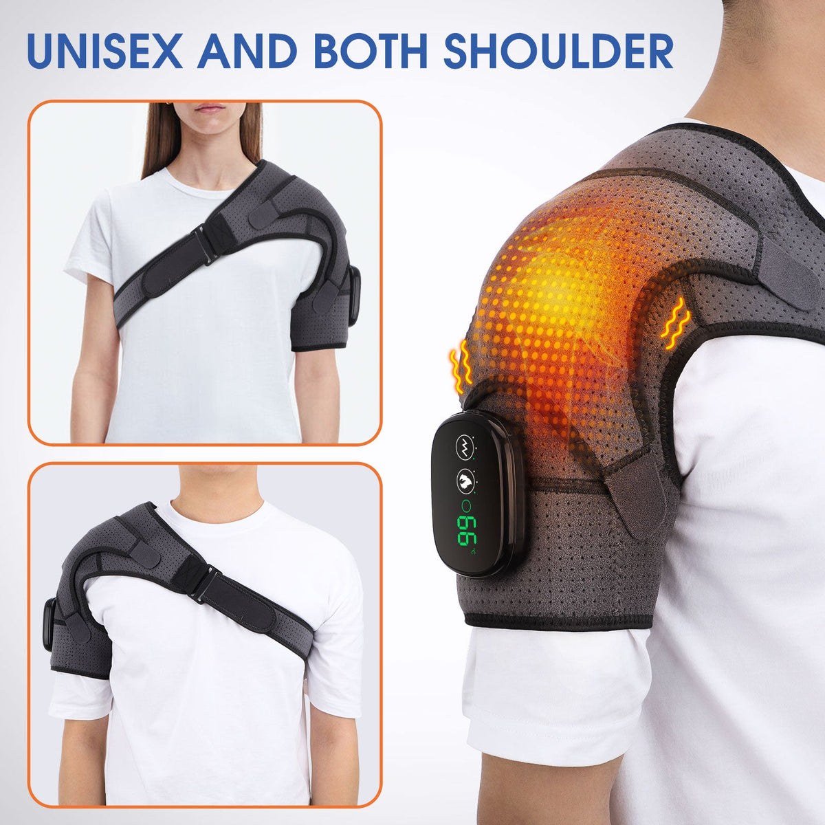CalmCrest™ - Heating Shoulder Massager