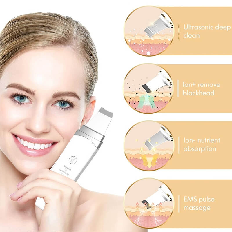 PuriGlow™ - Ultrasonic Skin Scrubber