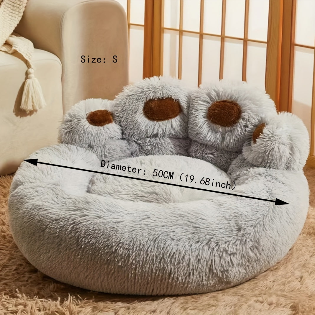 Soft Long Plush dog Bed