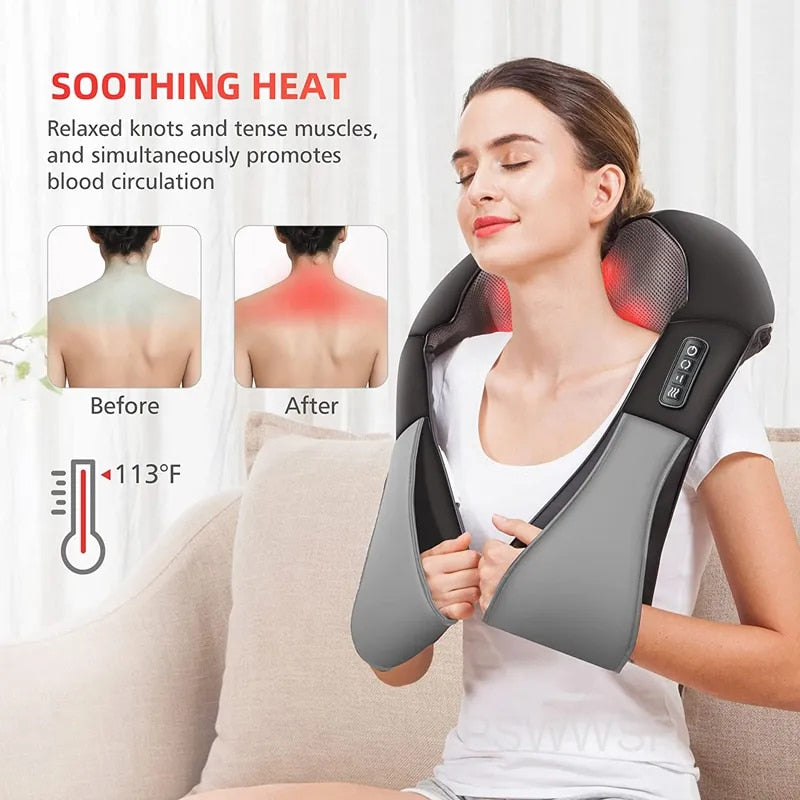 SereniTouch™: Deep Relief Neck &amp; Back Massager