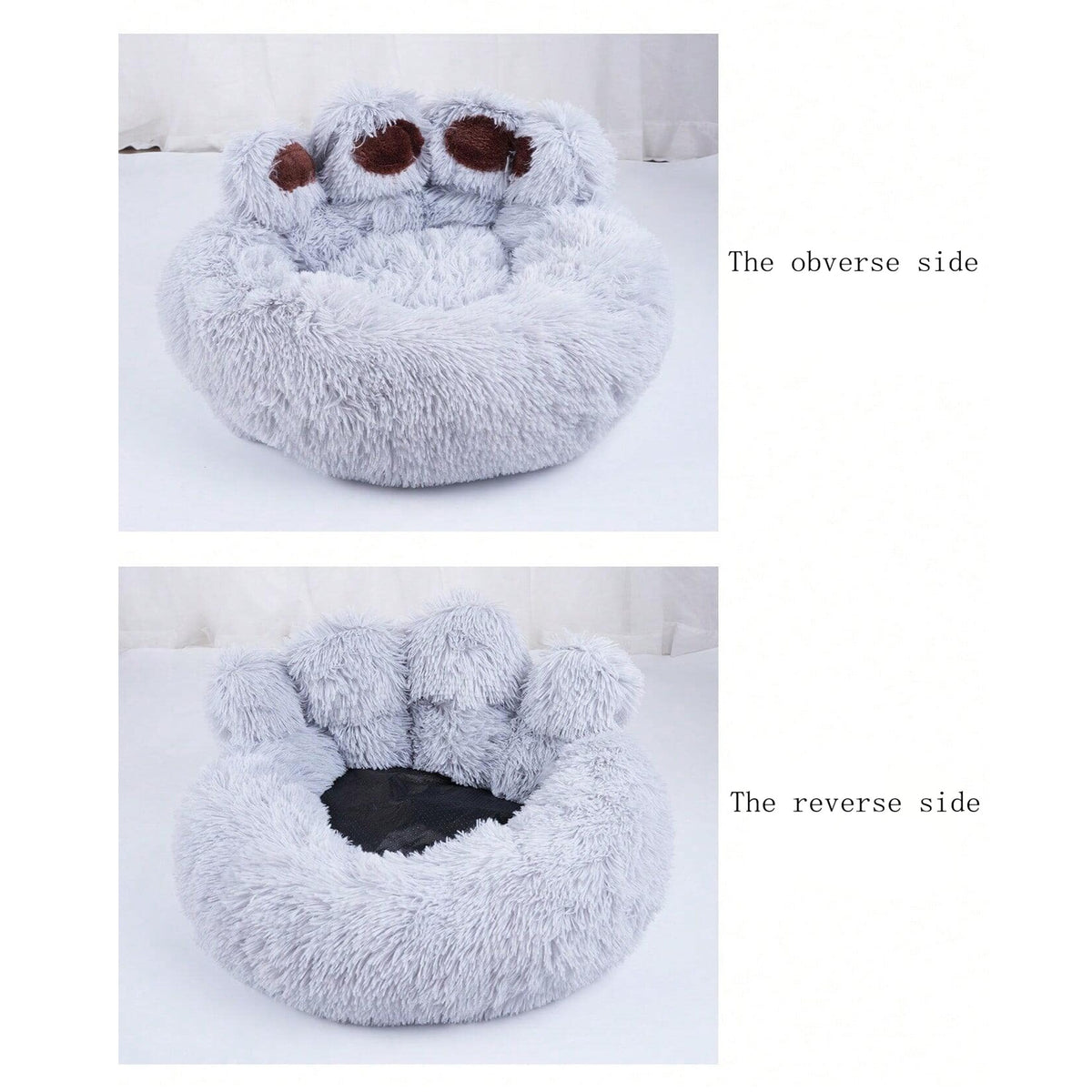 Soft Long Plush dog Bed