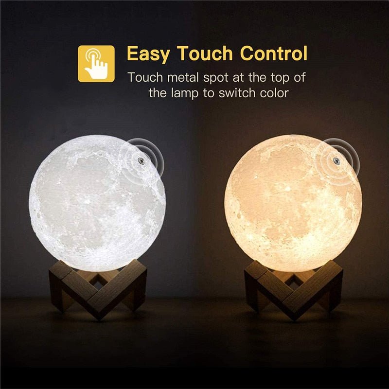 AIR-FLOAT ™ MOON LAMP Match Merch LLC