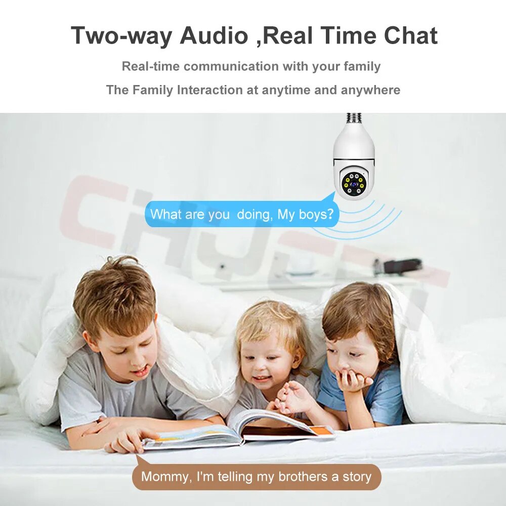 BULBCAM™ - ADVANCED 5MP LIGHTBULB SECURITY