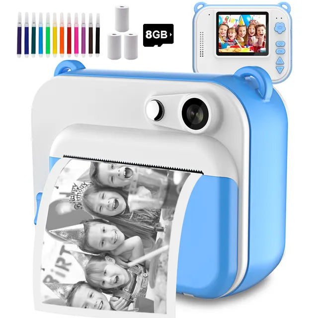 PIXELPLAY™ - KIDS DIGITAL CAMERA WITH PRINTER
