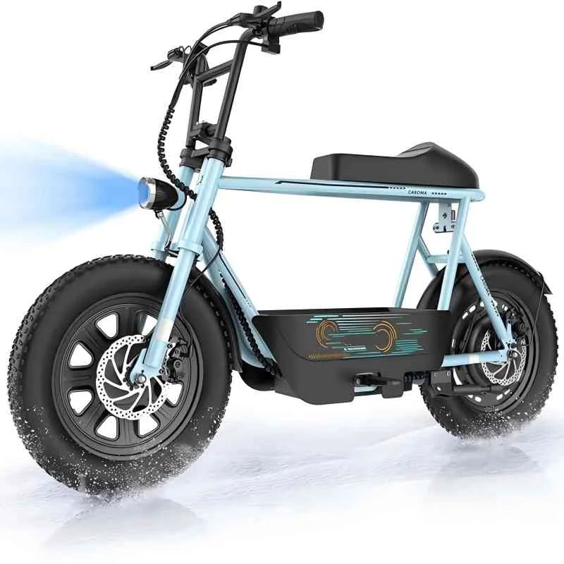 Peak 1200W Electric Scooter with Seat, 16 Inch Fat Tire