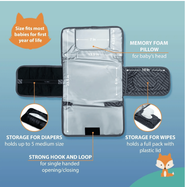 Baby Buddy™ Portable Diaper Pad