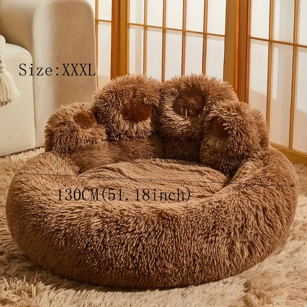 Soft Long Plush dog Bed