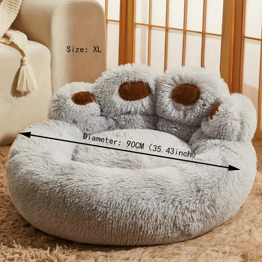 Soft Long Plush dog Bed