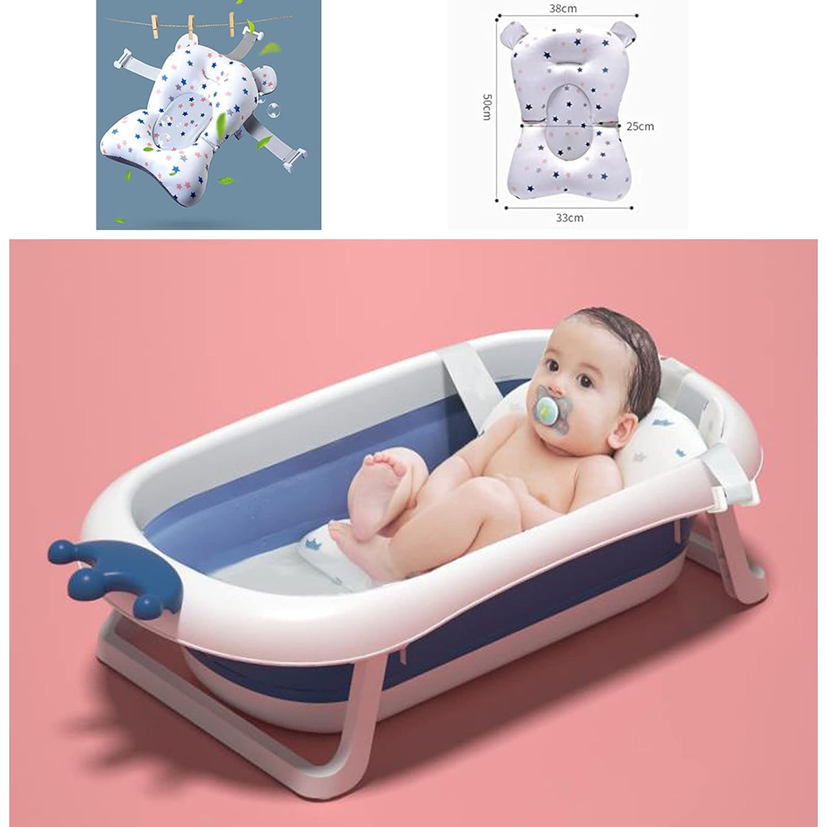 Eazy Bath™ - Folding Baby Bath Tub