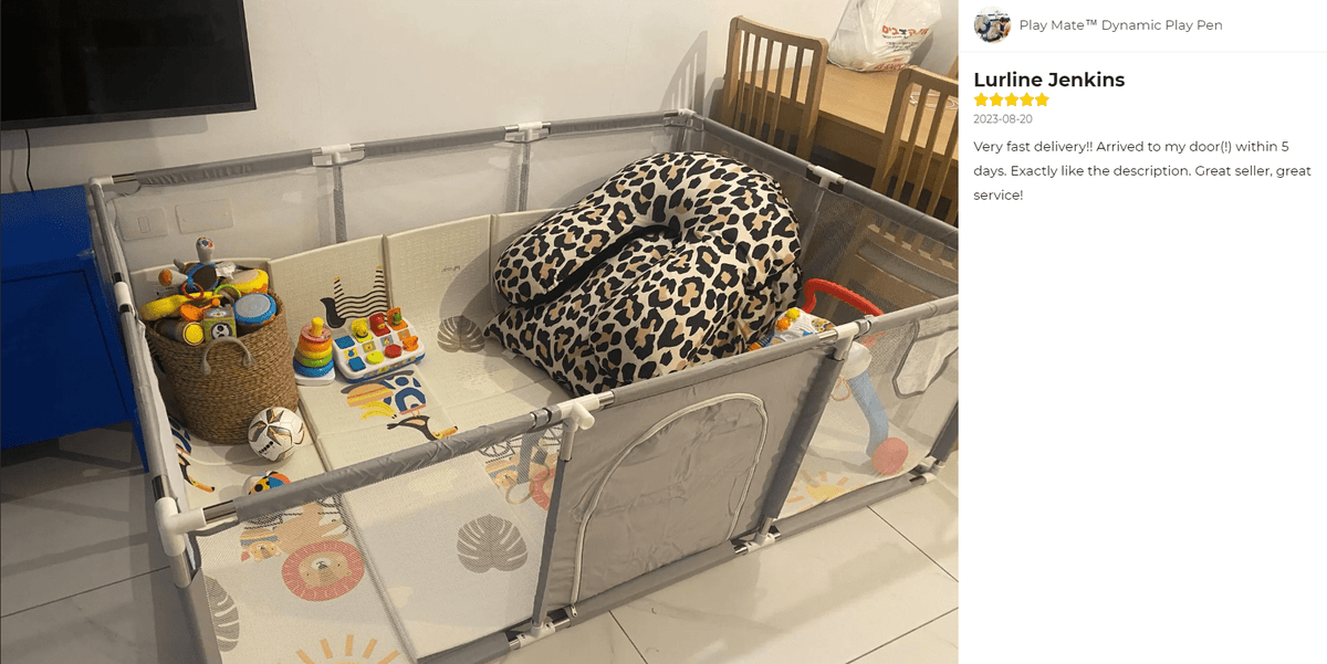 Play Mate™ Dynamic Play Pen