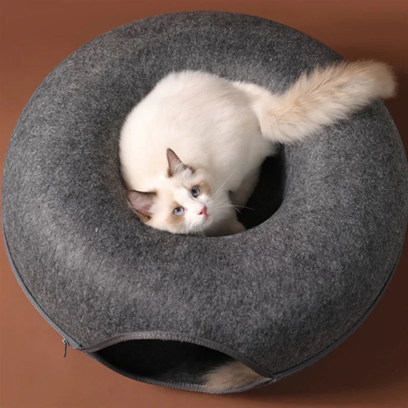 CAT DONUT-CAVE ™ BED