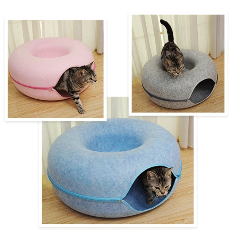 CAT DONUT-CAVE ™ BED