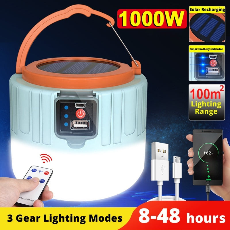 PortaLamp™ - Rechargeable Portable Tent Lanterns