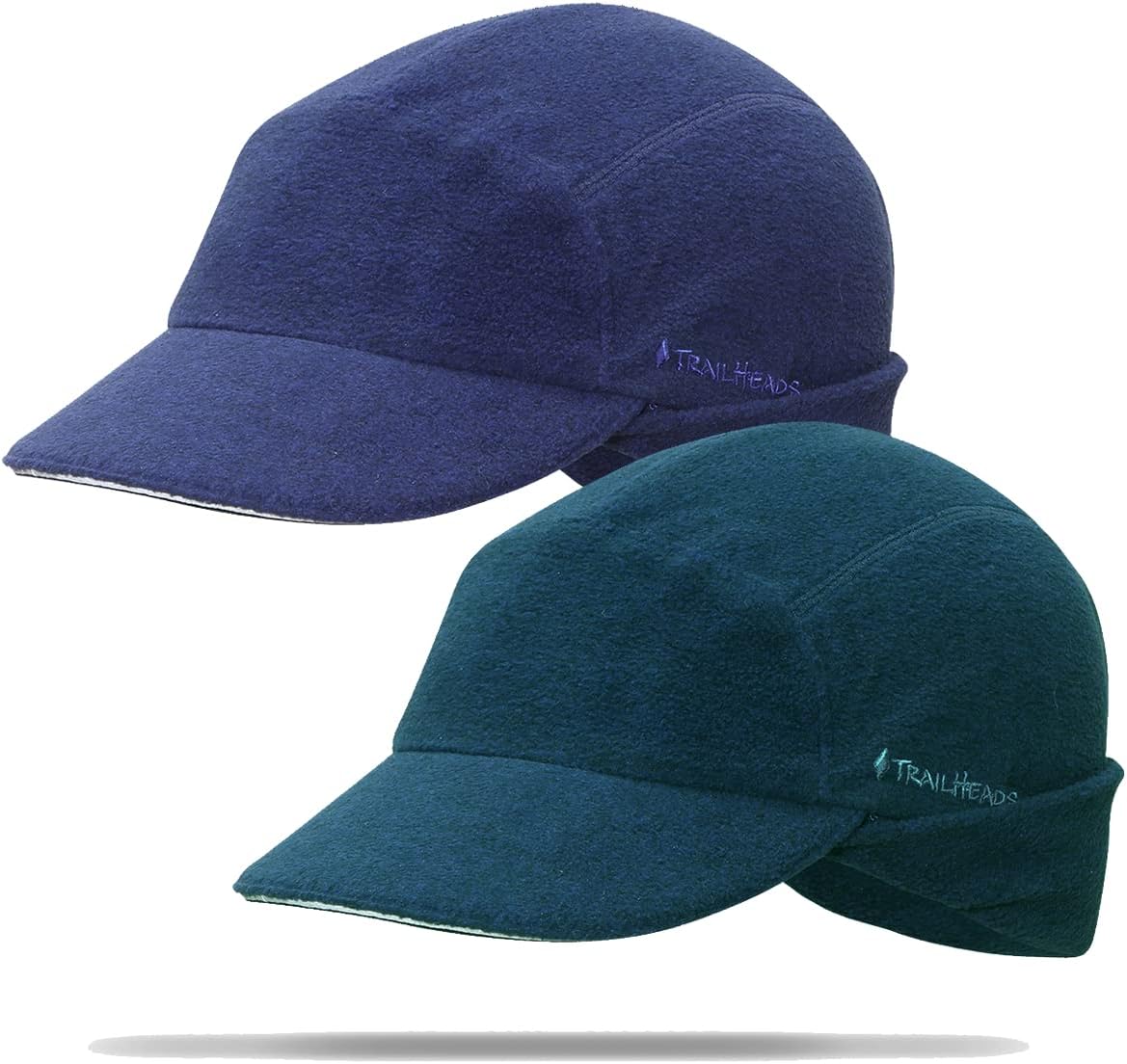 Fleece Ponytail Hat for Women- with Ponytail Hole for Workouts