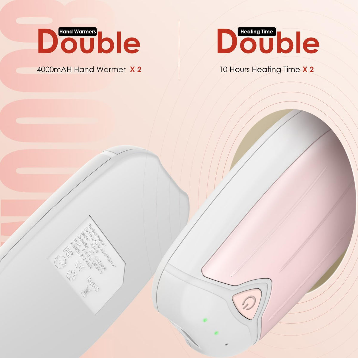 Hand Warmers Rechargeable 8000mAH Electric Hand Warmers