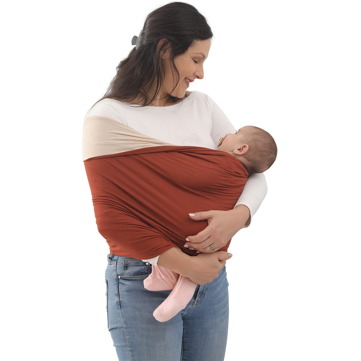 Kloovete Baby Wrap Carrier, Perfect Baby Carrier Wrap Sling for Newborn and Infant up to 35 lbs.