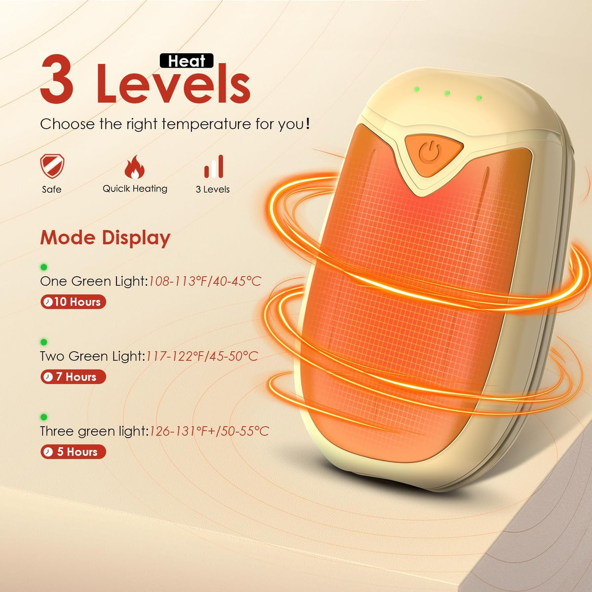 Hand Warmers Rechargeable 8000mAH Electric Hand Warmers