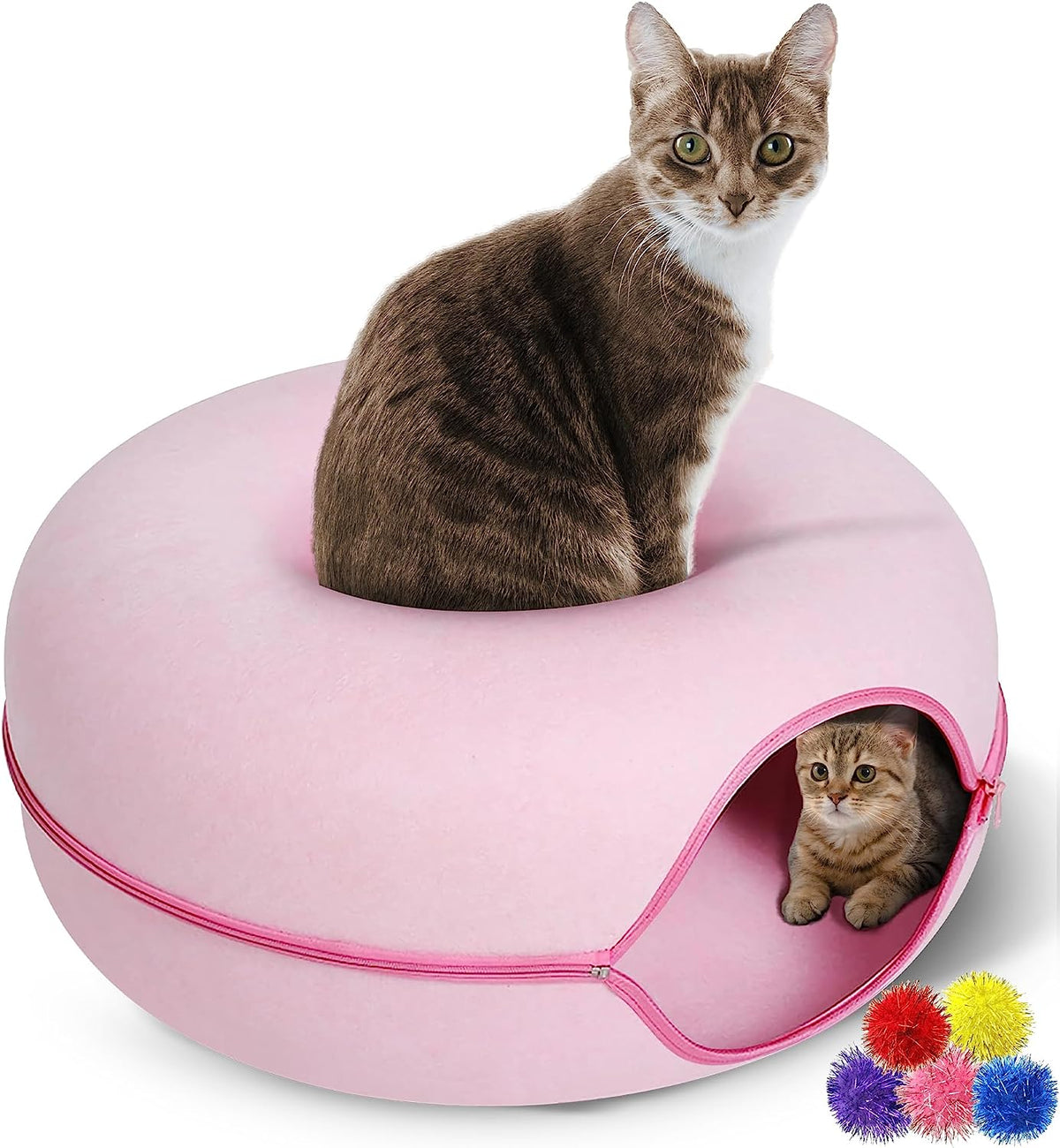 CAT DONUT-CAVE ™ BED