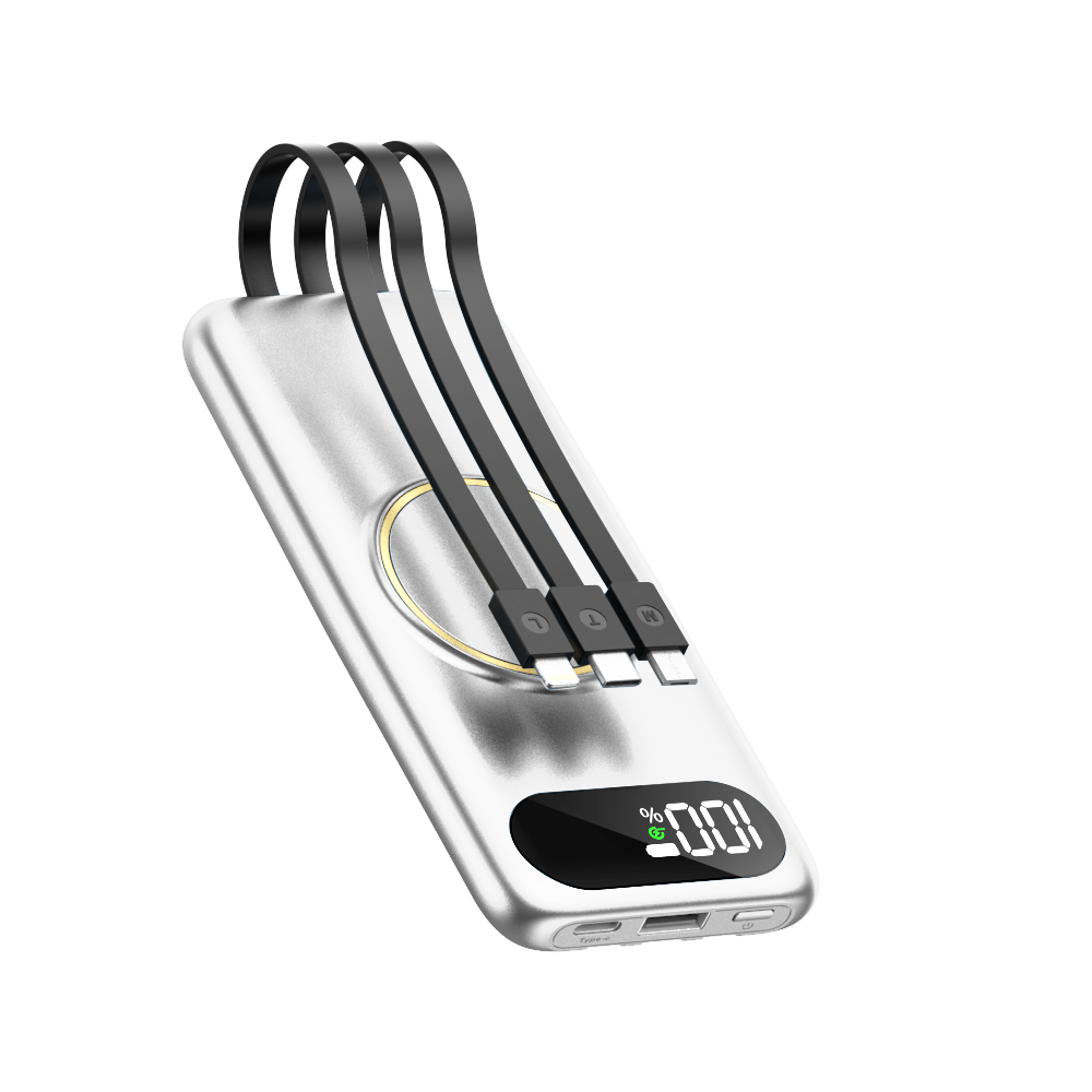 60000mAh 22.5W Power Bank PD QC USB-C 3A Fast Charger External Battery