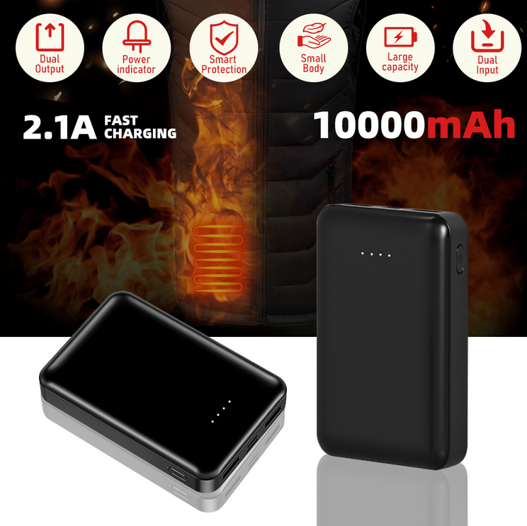 60000mAh 22.5W Power Bank PD QC USB-C 3A Fast Charger External Battery